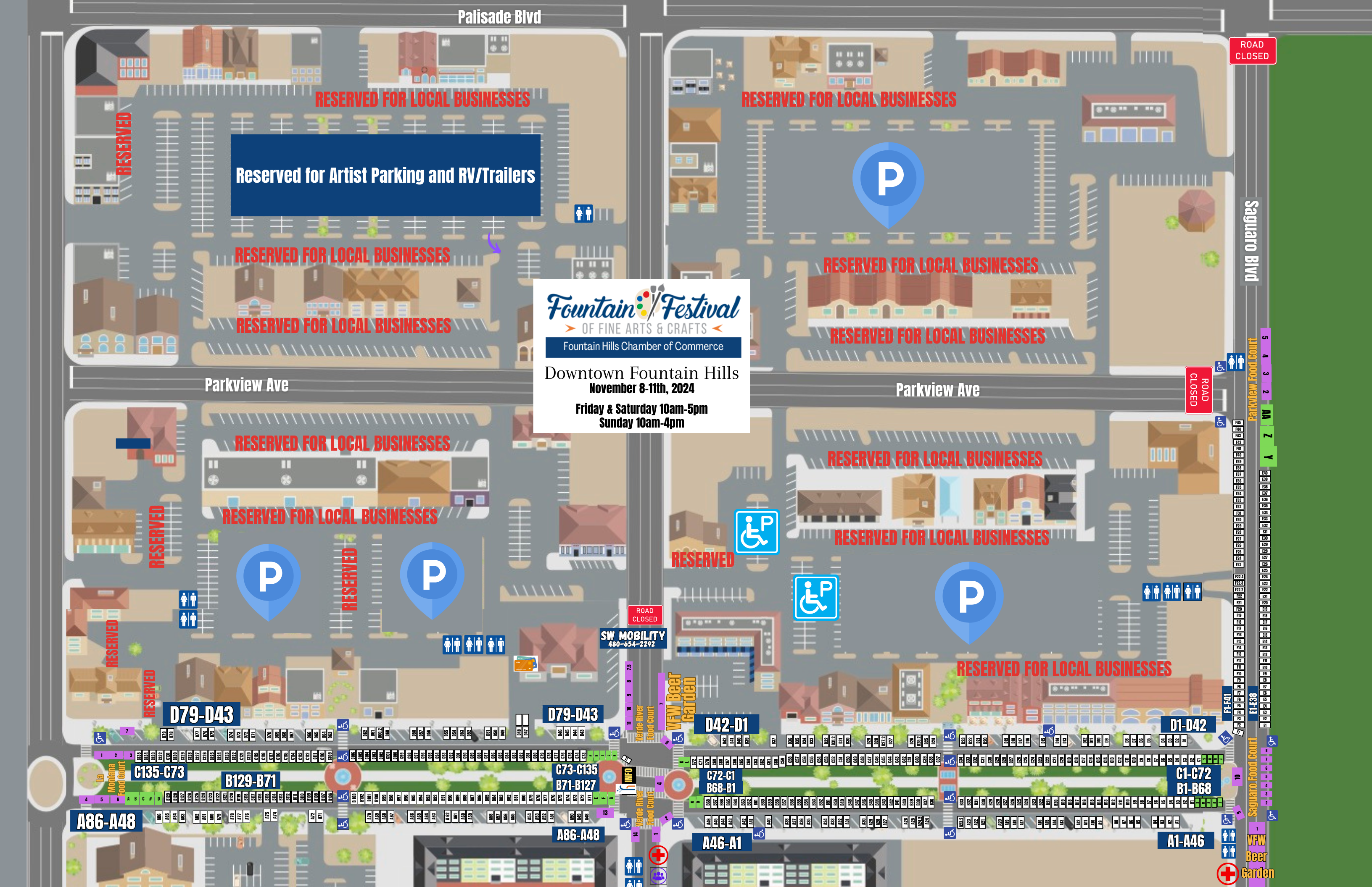 2024 Festival Fall full map